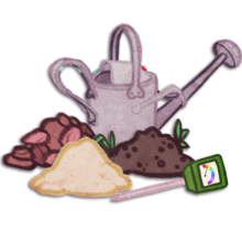 Bouton d’entrée vers le chapitre 5 de The Butchart Gardens